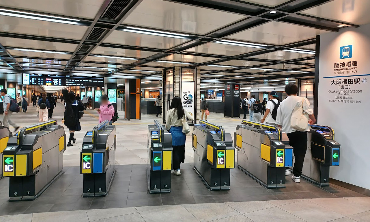 大規模工事が完了した阪神大阪梅田駅！「梅田メガ10ビジョン」など交通広告媒体にも注目