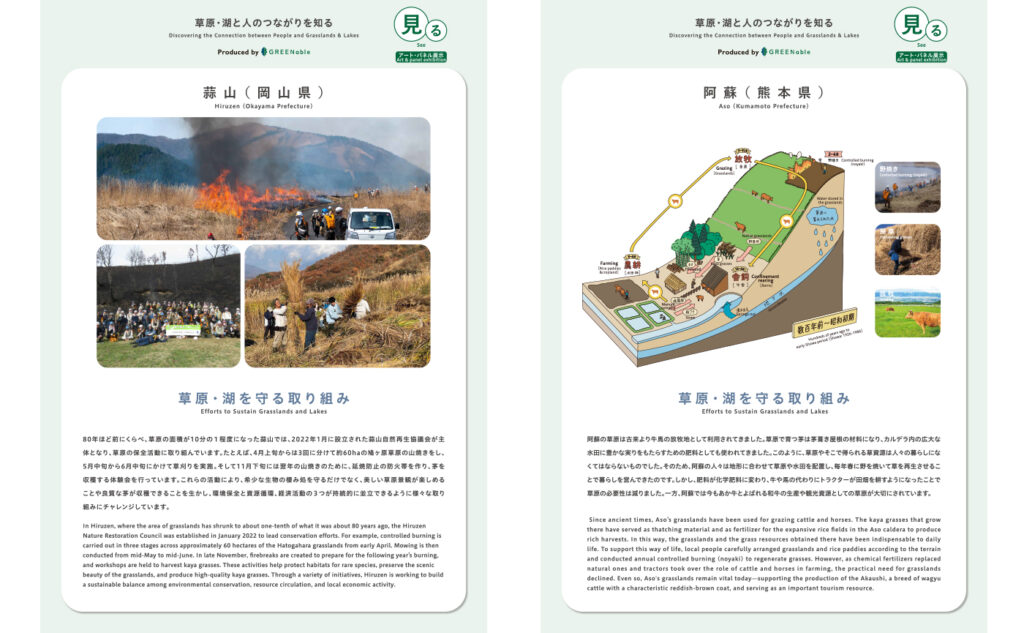 未来をつむぐ、草原・湖と人の関係性